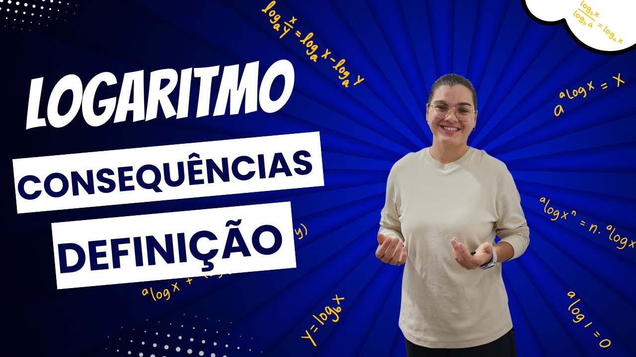 5 CONSEQUÊNCIAS DA DEFINIÇÃO DE LOGARITMO QUE VOCÊ PRECISA CONHECER! 🚀✨ #GGDAMATEMATICA