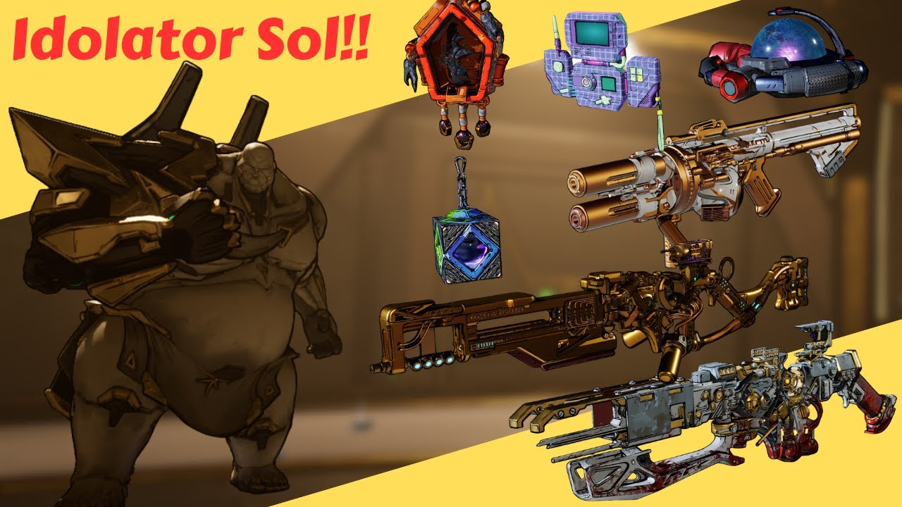Every Boss Every Drop | Idolator Sol Boss Fight | Golden God, Goremaster, Onslaught | Borderlands 4