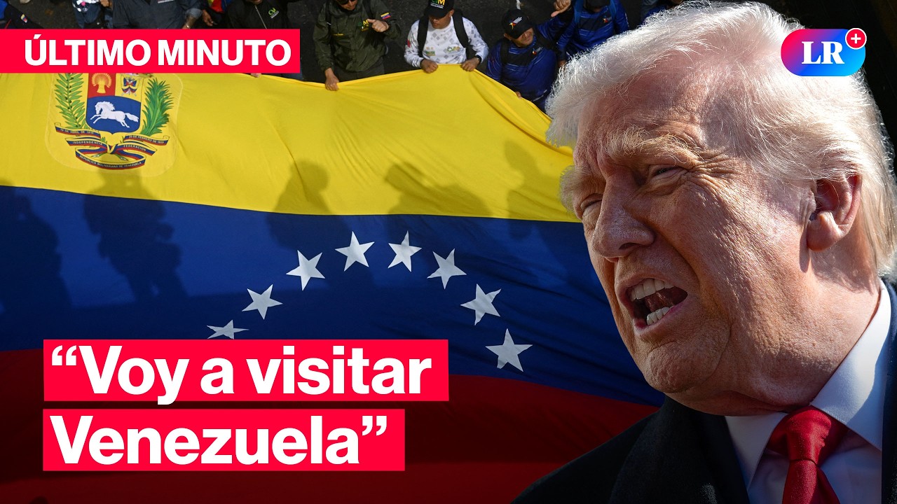Donald Trump confirma visita a Venezuela tras captura de Nicolás Maduro #LR