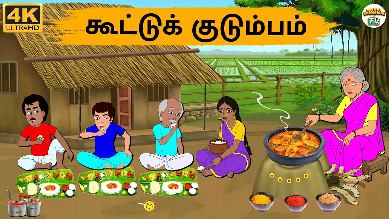 Tamil Stories - கூட்டுக் குடும்பம் - Needhi Kadhaigal Tv - 335  | Moral Stories