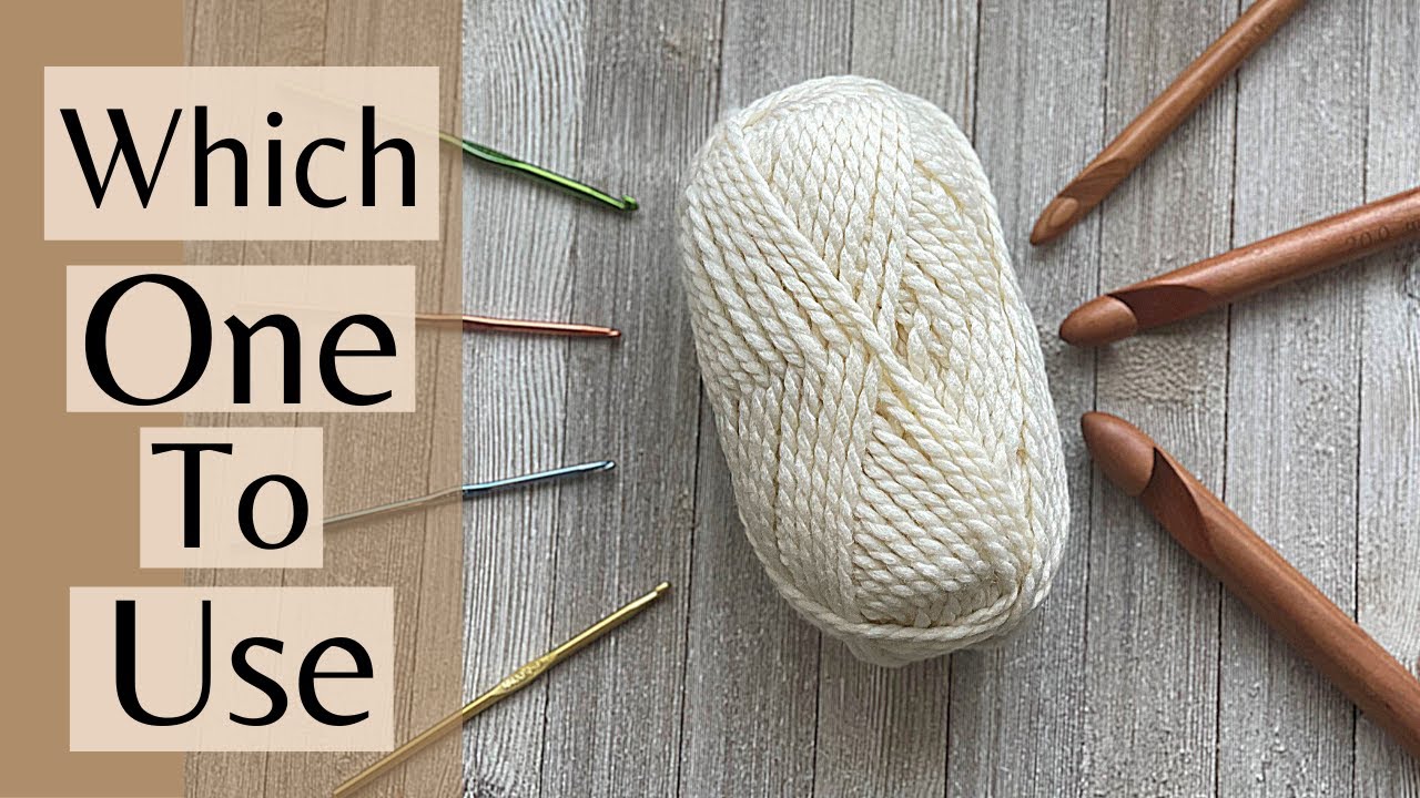 What Crochet Hook Should You Use???