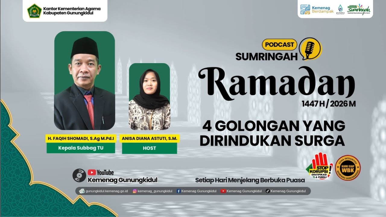 4 Golongan yang Dirindukan Surga | Sumringah Ramadan 1447 H