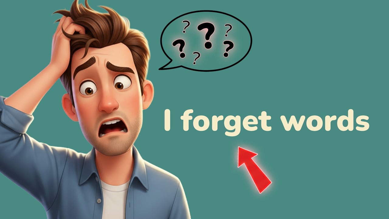 Why Your Brain Deletes English Words (Stop Forgetting English)