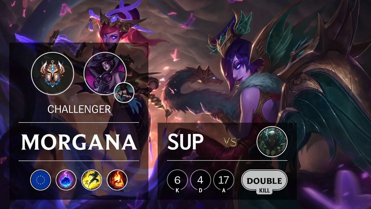 Morgana Support vs Pyke - EUW Challenger Patch 9.21