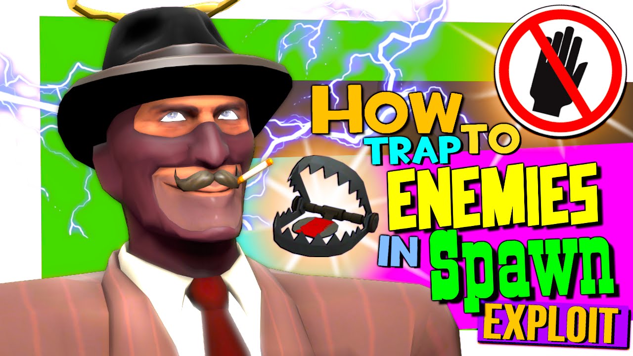 TF2: How to trap enemies in spawn (pl_frontier griefing/exploit)