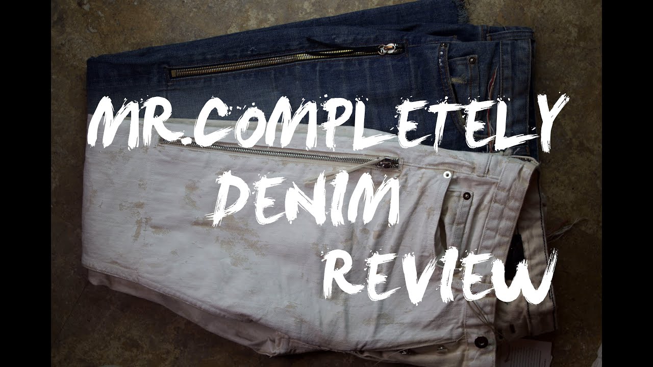 MRCOMPLETELY DENIM REVIEW! OG STYLE