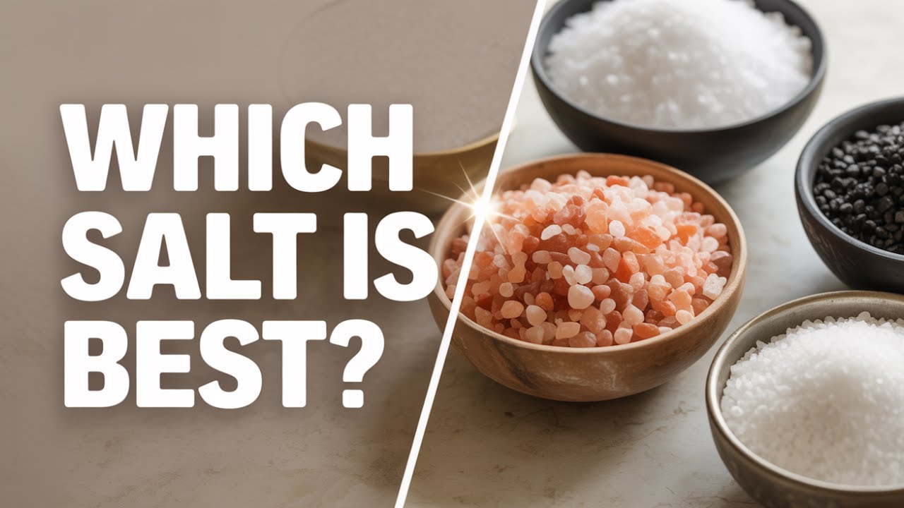7 Types of Salt & Their Amazing Health Benefits | The Right Salt for Your Body