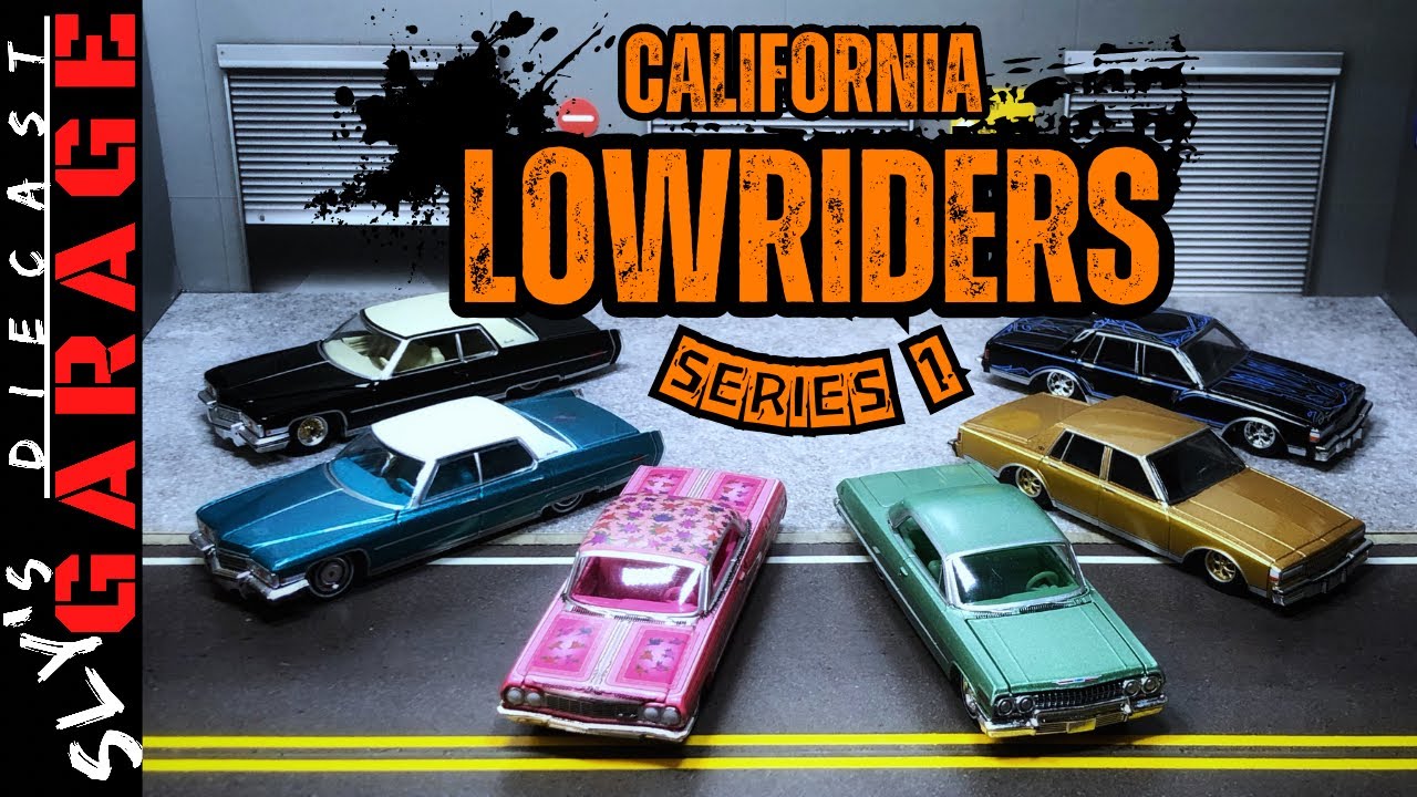 Greenlight California Lowriders Series 1 Unboxing | 1/64 Diecast Car Meet Up 
