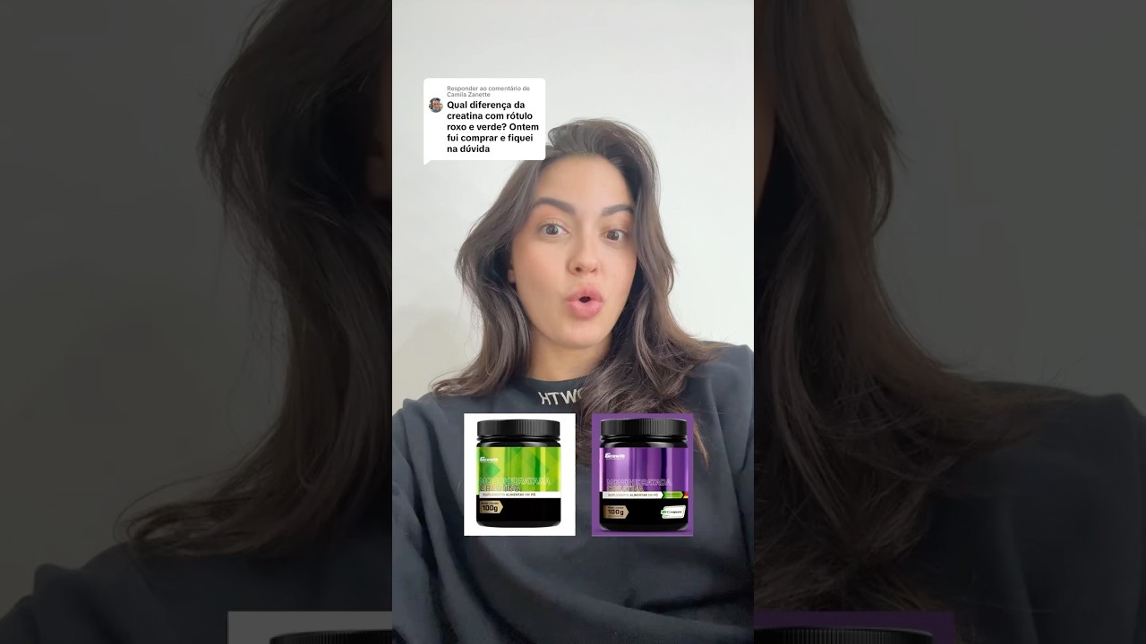 SAIBA QUAL A MELHOR CREATINA DO MERCADO DA GROWTH! #creatina #growth