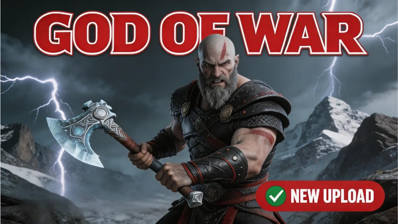 [God Of War] - Episode 1: Atack & Attacked Over and Over! | #godofwar #playthrough