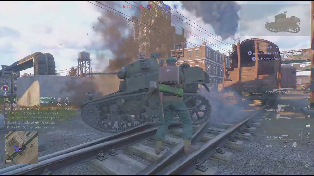 Enlisted (PS5)NORMANDY (Axis BR1) :Steel Mill North (Invasion)Defense/No Commentary 2601050726