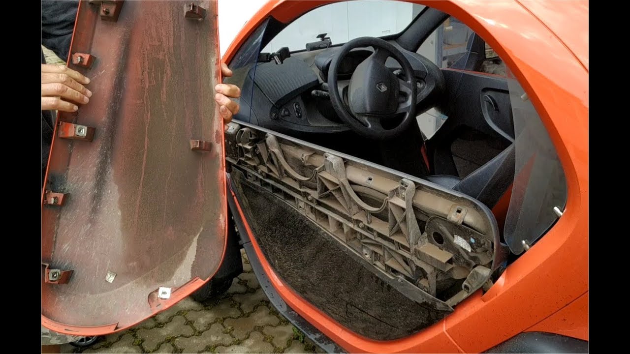 Twizy Türe einstellen
