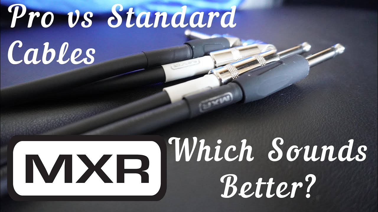 Инструментальные кабели MXR Standard и Pro Series | Всё, что вам нужно знать о Bass Show