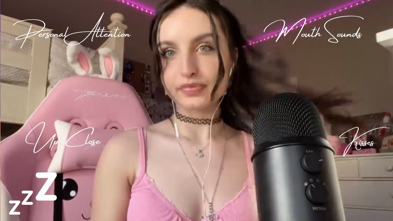 Beebee ASMR Kisses Compilation | Personal Attention, Mouth Sounds, Wet-Dry, Up Close, Visualizations