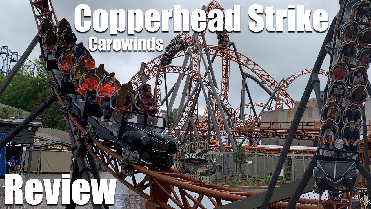 [Review] Copperhead Strike | Carowinds | Mack Rides Multi-Launch Coaster | Neuheit 2019!