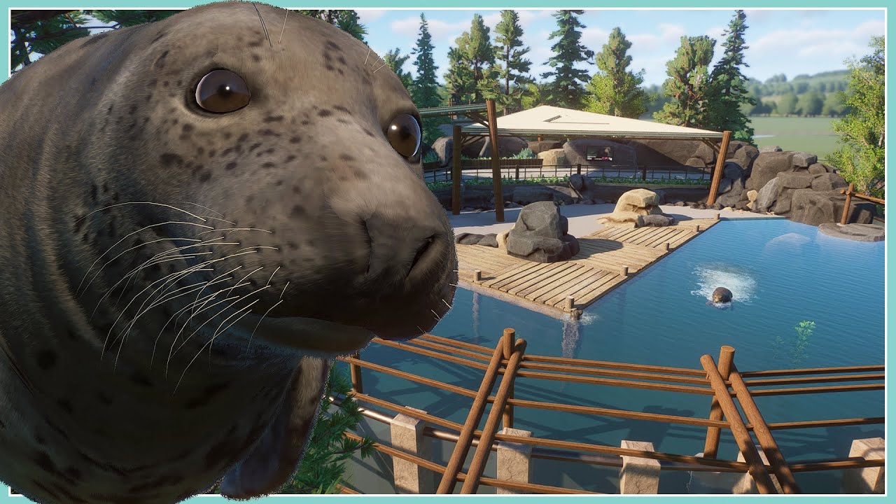 Gray Seal Habitat | River Rock Zoo | Planet Zoo Speed Build
