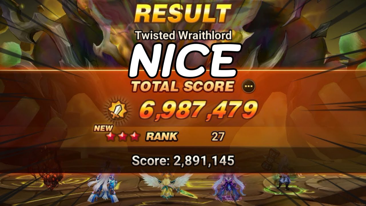 G3 No Deragron No Fire Gojo Teams 6.9M Total Score in The Wind Temple Of Chaos! - Summoners War