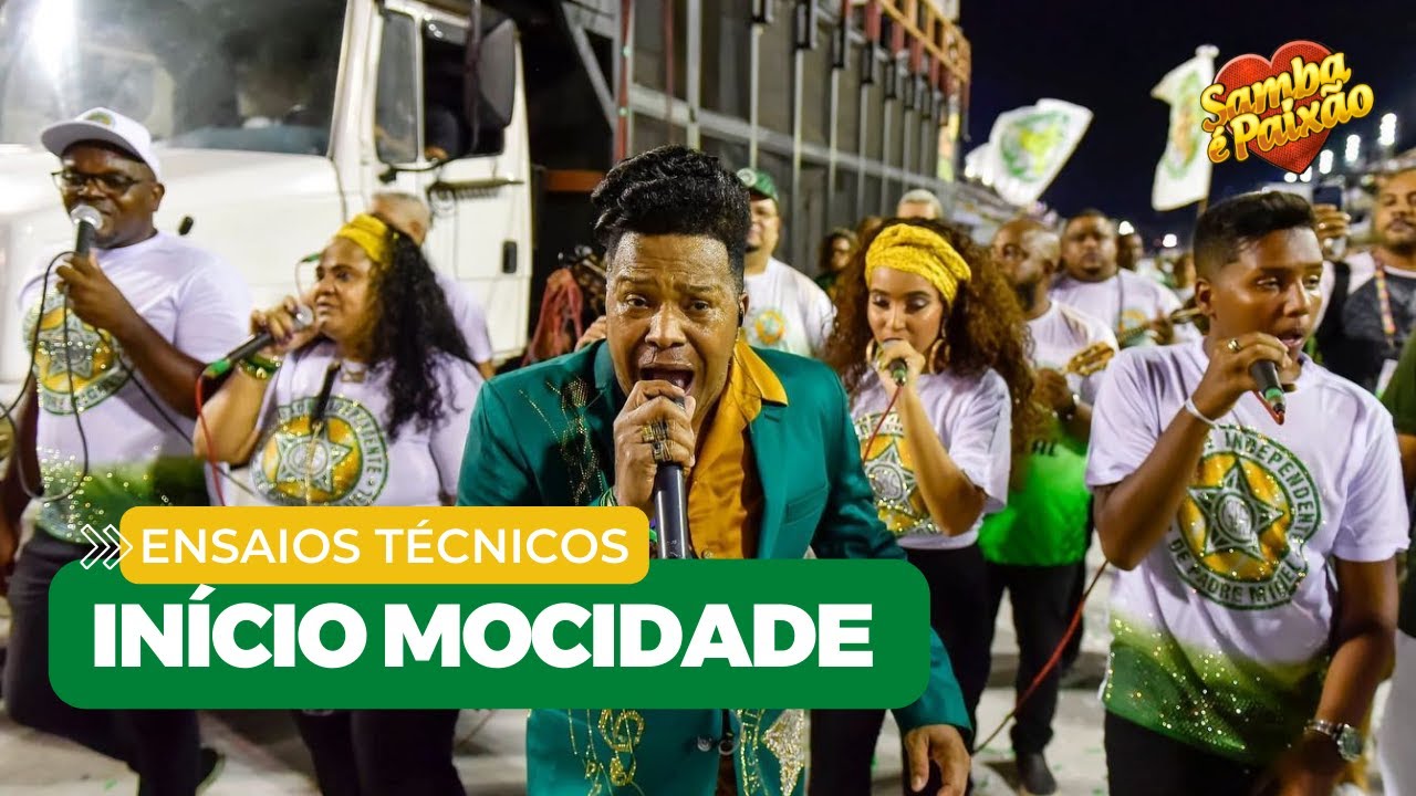 Mocidade 2022: Ensaio Técnico || Largada (Editado) 🏹💚⚪💚⚪