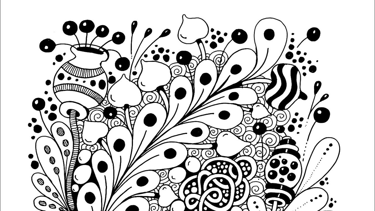 43 # 100 days of tangling | zentangle 100 day challenge | zentangle doodle art | zentangle art