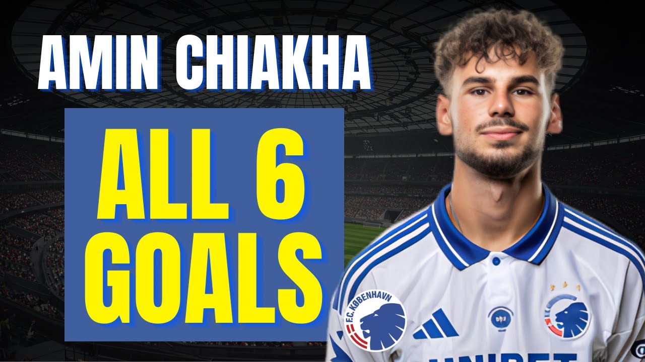 Amin Chiakha - ALL 6 GOALS FOR FC KOBENHAVN | Skills & Highlights