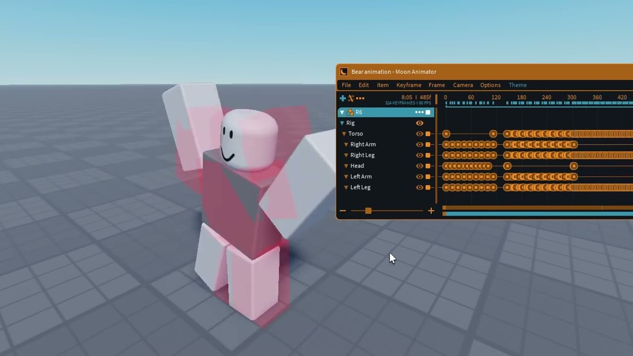 POF:RE Emote Submission #2: bear animation