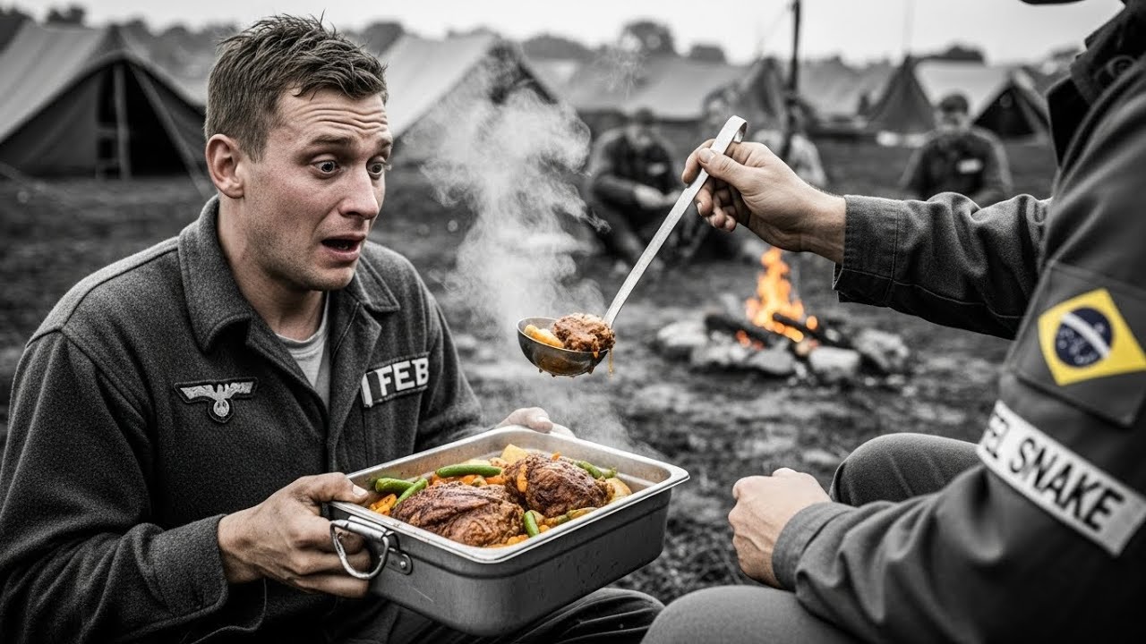 Prisioneiros alemães esperavam fome — Mas receberam carne quente dos brasileiros