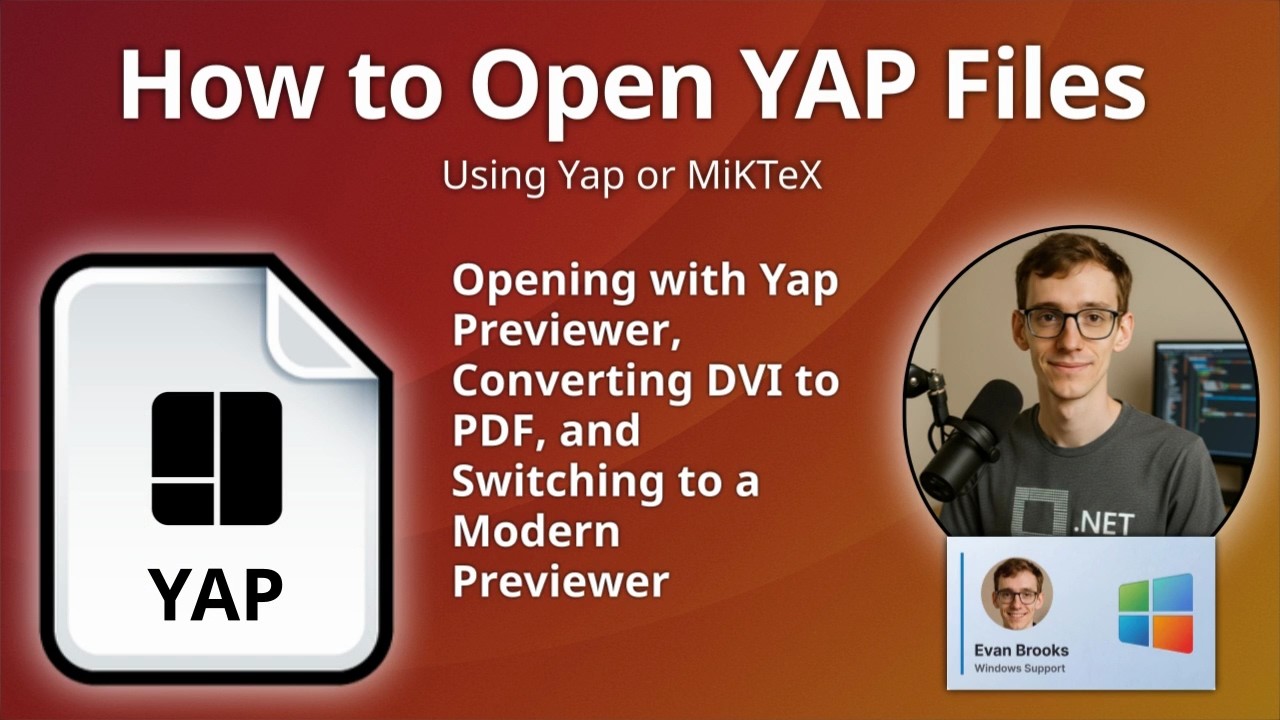 Как открыть файлы YAP (предварительный просмотр Yap DVI)