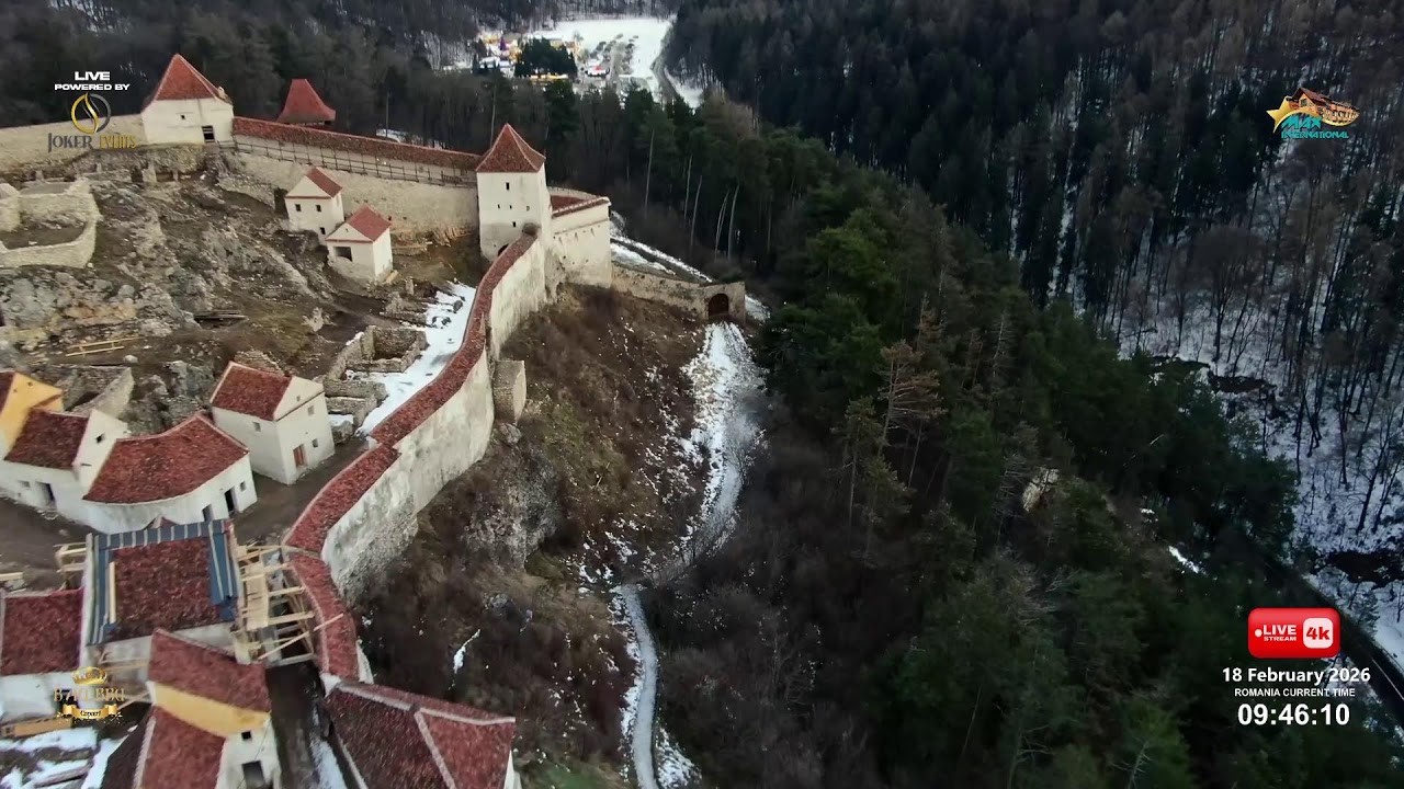 LIVE CAM - Complex Turistic Max International - Râșnov, Brașov, România