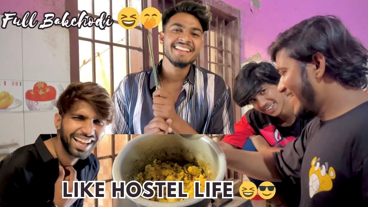 Hostel Life Bakchodi 😆😎🤭|| Full Bakchodi Vlog 😆 #inderrajput #vlogs #funnyvideo #toraaa