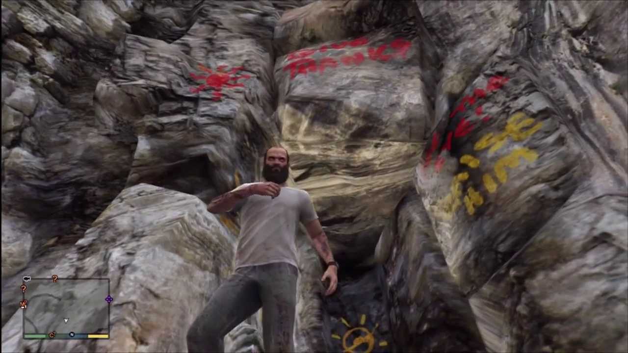 GTA V - Cave/Mountain Paintings
