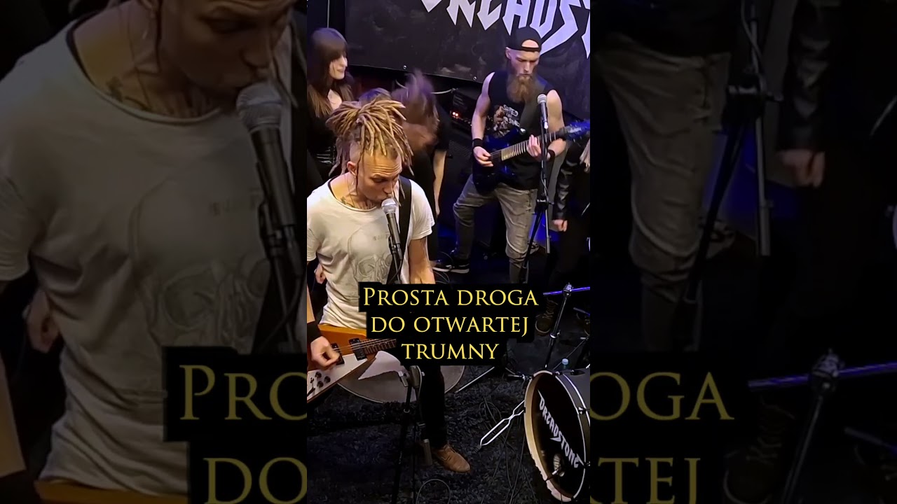 Tak się gra &bdquo;Gaz&rdquo; na żywca! #polishmetal #polskirock #metalhead #heavymetal #rockvocals #liveband