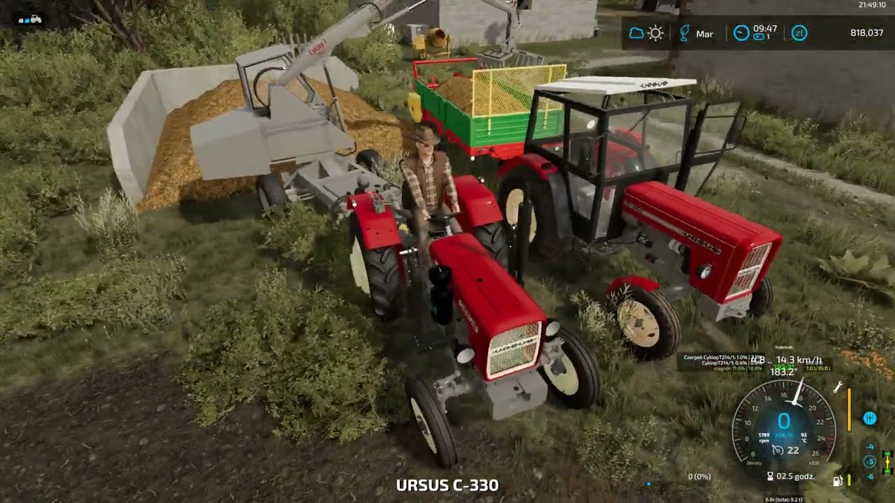 Akcja obornik 🔥 [#17] Kolonia 1990 ,, Bamberos'' FS22