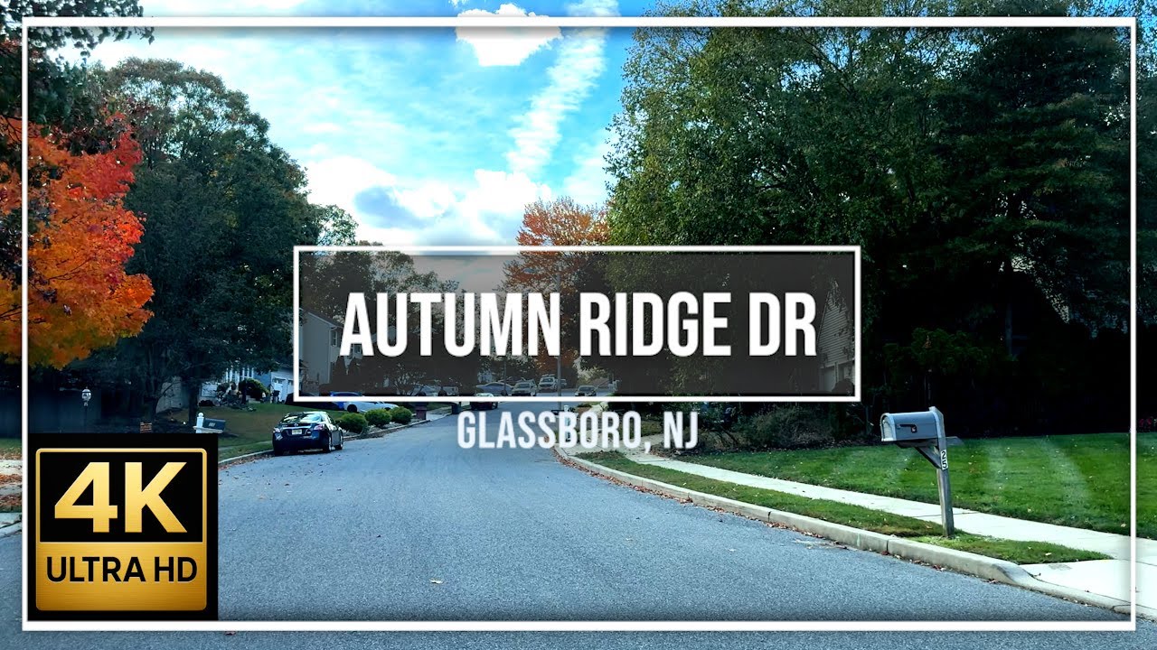 Autumn Ridge Dr. Glassboro, New Jersey USA 4K Ultra HD