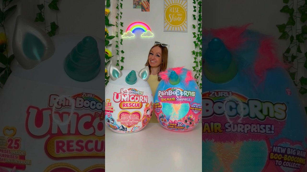 [ASMR] UNBOXING THE WORLDS BIGGEST *NEON DREAM* MYSTERY EGG!!🫢🌈🎀💿🥚 (30+ SURPRISES!!😱) #Shorts