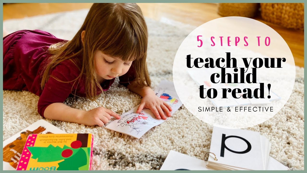 Teach your child to read QUICKLY in 5 EASY STEPS!