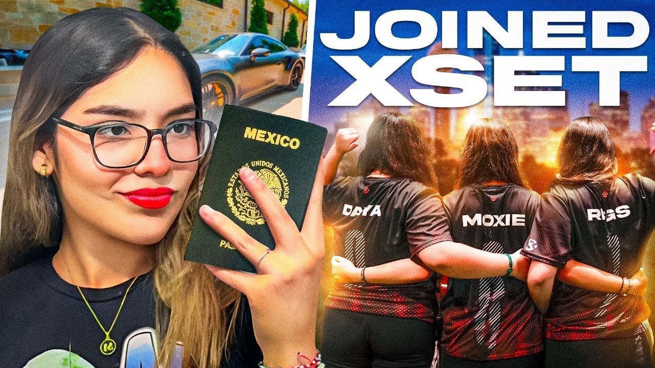 Joining XSET Behind the Scenes 🇲🇽 | DALLAS VLOG ✈️  | Moxie