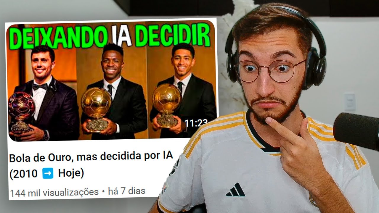 Bola de Ouro, mas decidida por IA (2010 ➡️ Hoje)