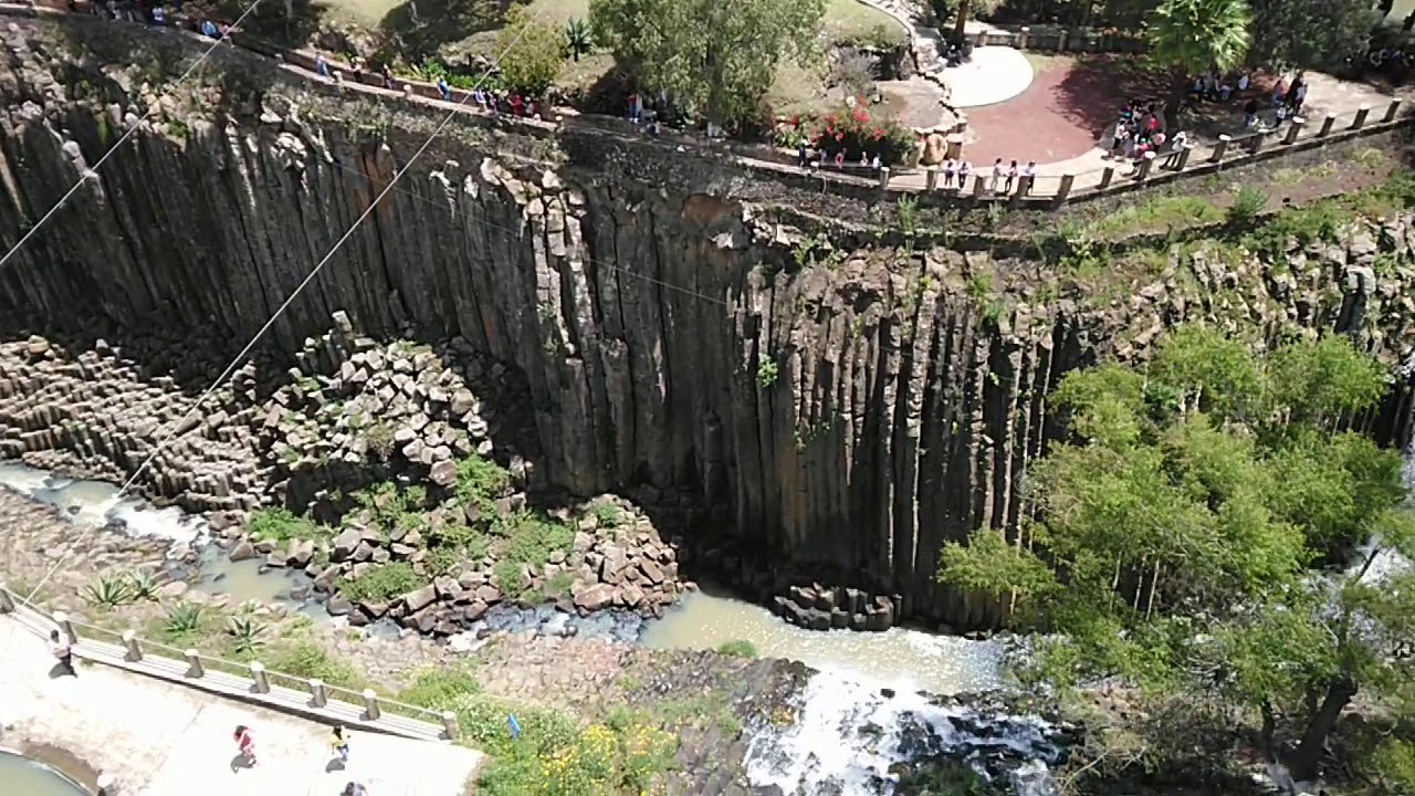 Tirolesa Prismas Bas&aacute;lticos, Hidalgo M&eacute;xico.