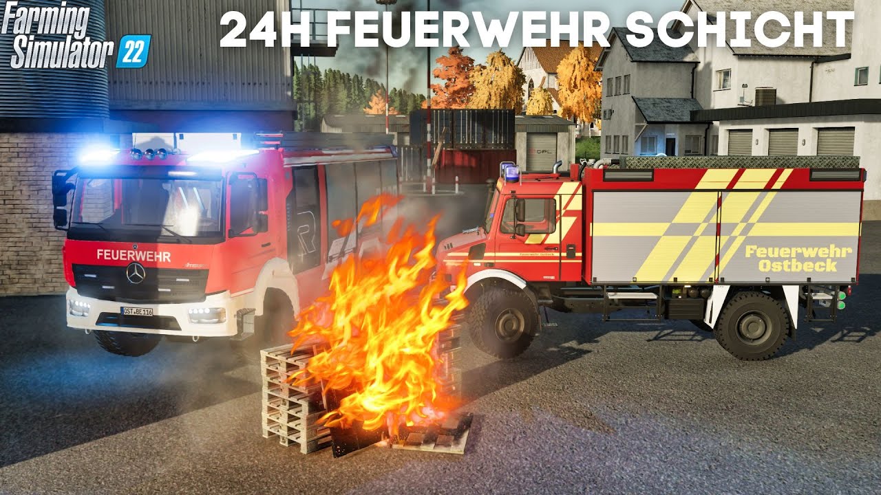 Ein Feuerteufel beim 24 Stunden Feuerwehr-Einsatz in Ostbeck | LS22 Feuerwehr & Alarm!