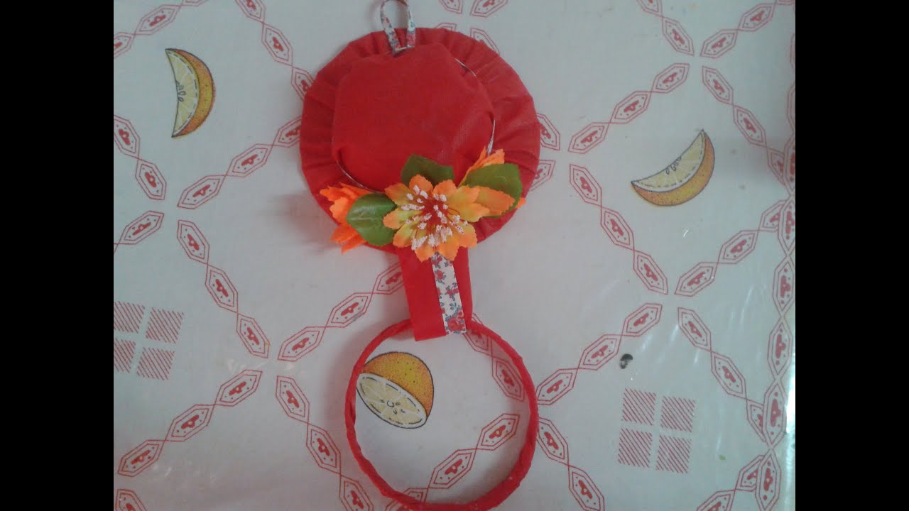 Chapéu Porta Pano de Prato [Reciclado]