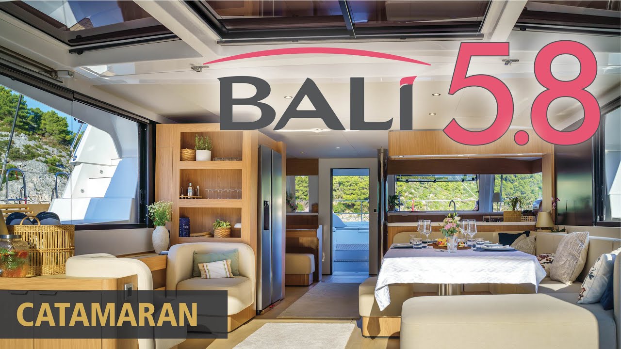 BALI 5.8 LUXURY CATAMARAN | SOLAR PANELS |