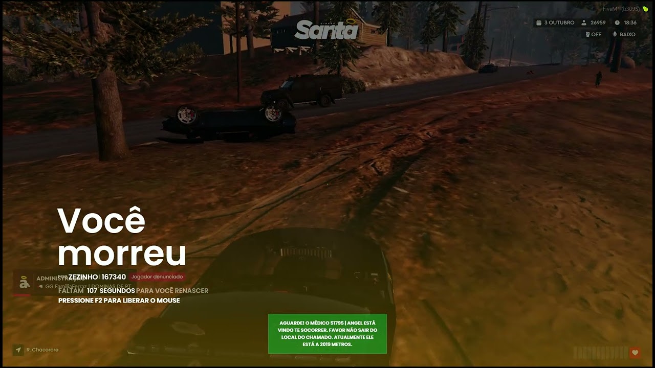 GTA RP MEDICO ACEITA PEDIDO E NAO VAI ATE LOKAL