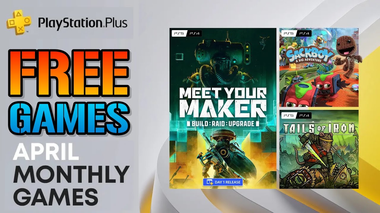 PlayStation Plus: Essential FREE Games For April 2023 (PS+)