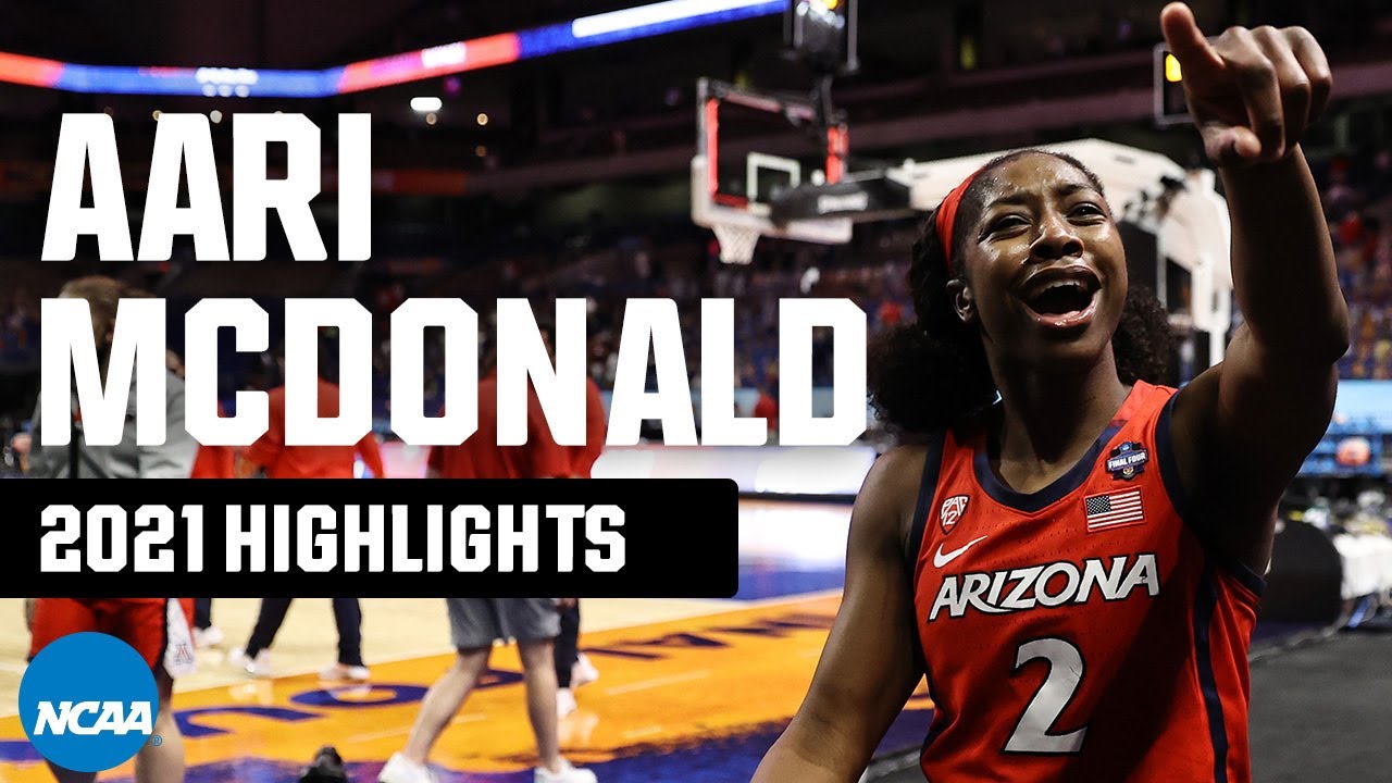 Aari McDonald 2021 NCAA tournament highlights