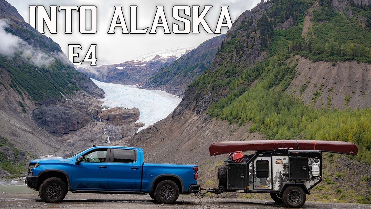 Wild Glaciers, Jumping Salmon, & B.C. Camping | Into Alaska Ep.4 a 30-Day Overland & Canoe Adventure
