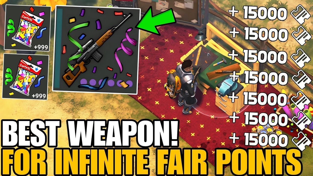 THIS IS THE BEST WEAPON TO GET INFINITE FORLORN FAIR POINTS! - Last Day on Earth: Survival