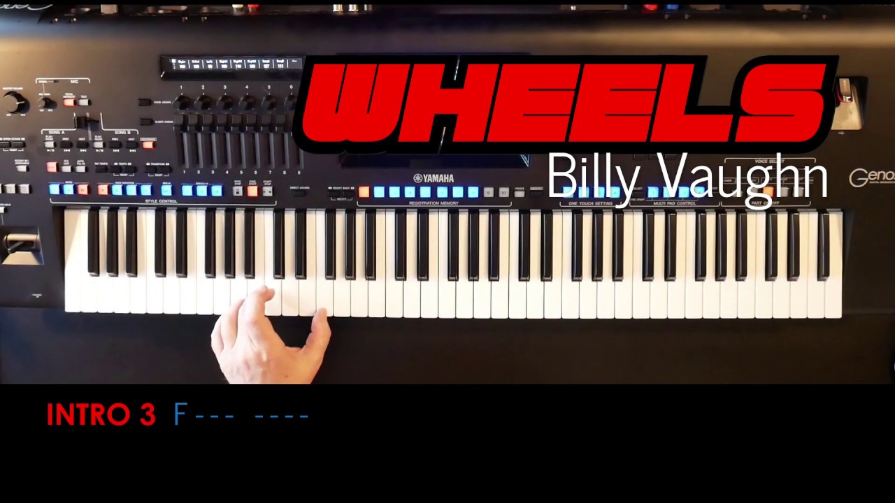 Wheels - Billy Vaughn, Cover mit titelbezogenem Style, eingespielt mit Yamaha Genos