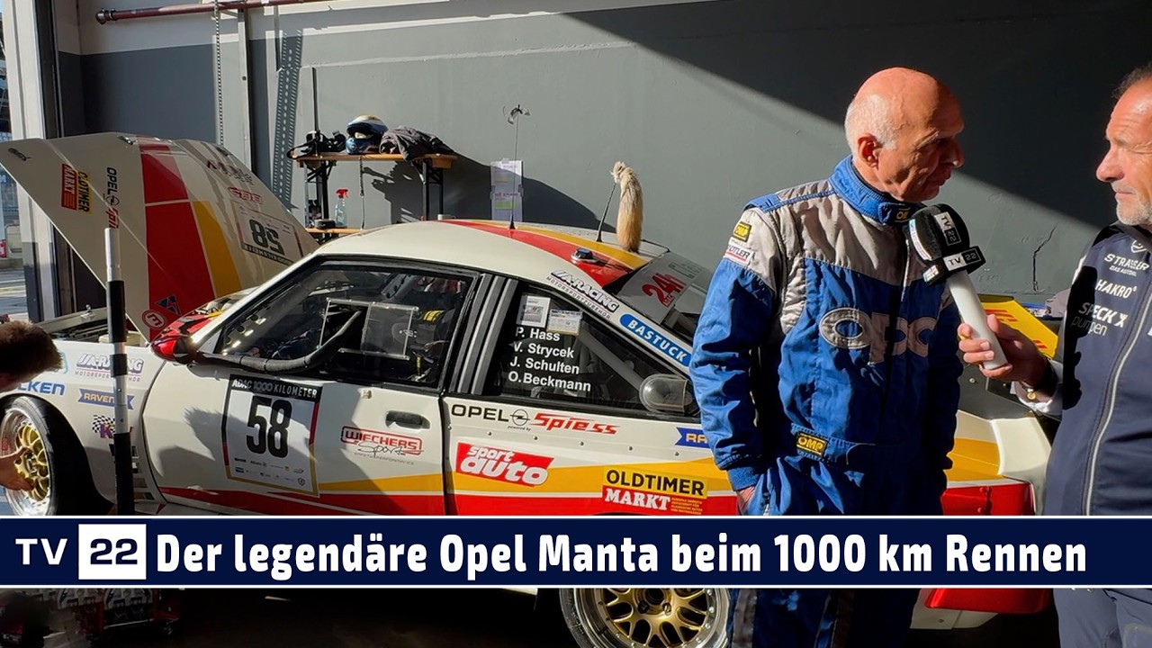 MOTOR TV22: Opel Manta und Fuchsschwanz zur&uuml;ck auf der Nordschleife - 1000 km Rennen N&uuml;rburgring
