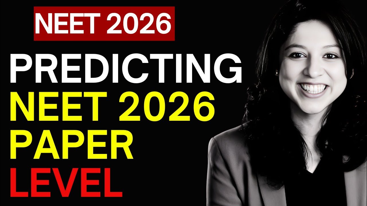 Прогнозируем уровень сложности экзамена NEET 2026 🔥 | Легкий, средний или сложный? Доктор Вани Суд