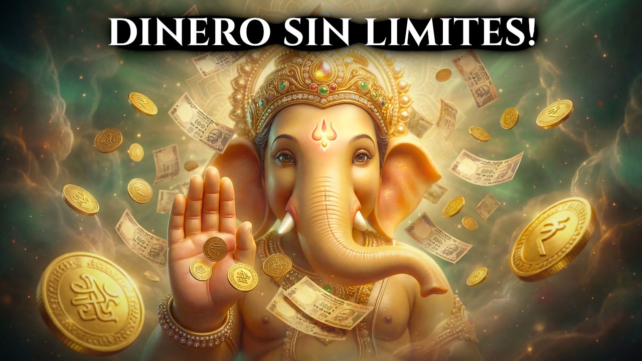 DINERO SIN LIMITES! ATRAE RIQUEZA, FORTUNA Y ÉXITO, ELIMINA OBSTÁCULOS - MANTRA PODEROSO DE GANESHA!